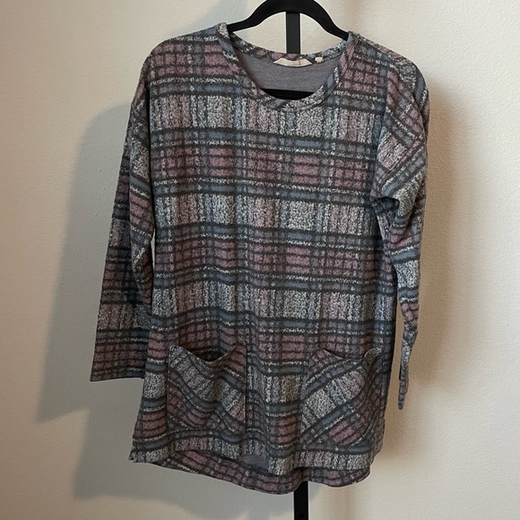 Soft Surroundings Justine Tunic Top Size Medium - Picture 2 of 6